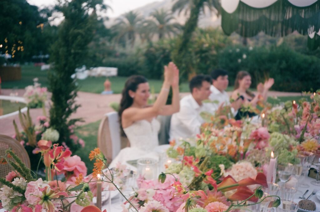 analogic wedding in south spain